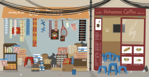Street from Viet Nam, Illustrator, 2022
